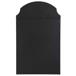 Discount Kirklands Home Arched Scallop Edge Wall Mirror Black