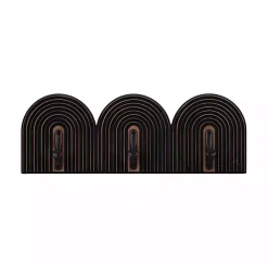 Outlet Kirklands Home Black Arched Wall Hooks