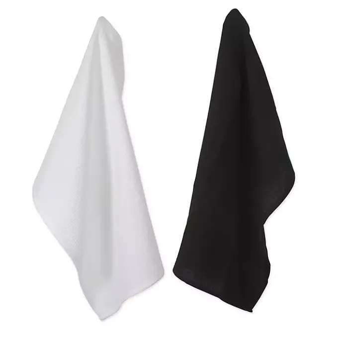 Clearance Kirklands Home Black Buffalo Check 3-pc. Potholder & Towel Set