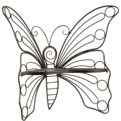 Outlet Kirklands Home Butterfly Metal Patio Chair Black