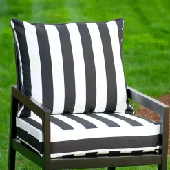 New Kirklands Home Cabana 2-pc. Outdoor Deep Seat Cushion Black