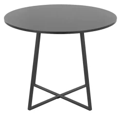 Best Kirklands Home Canary Cosmo Round Dining Table Black