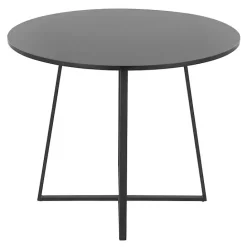 Best Kirklands Home Canary Cosmo Round Dining Table Black