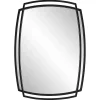 Clearance Kirklands Home Black Curved Overlapping Wall Mirror