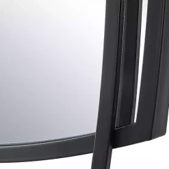 Clearance Kirklands Home Black Curved Overlapping Wall Mirror