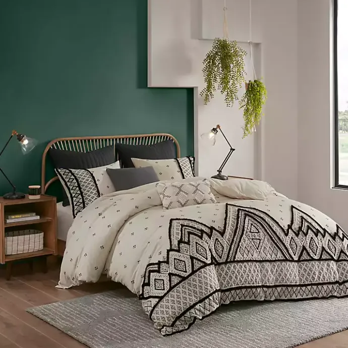 New Kirklands Home Black Diamond 3-pc. Full/Queen Comforter Set