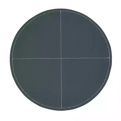 Sale Kirklands Home Faux Leather Placemats, Set of 4 Black
