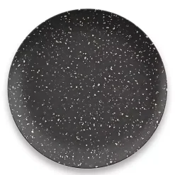 Kirklands Home Faye Melamine Dinner Plates, Set of 6 Black