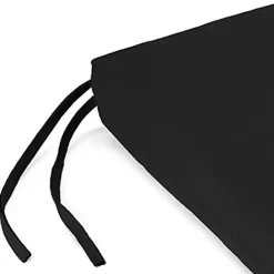 Outlet Kirklands Home French Edge Outdoor Chair Cushions, Set of 2 Black