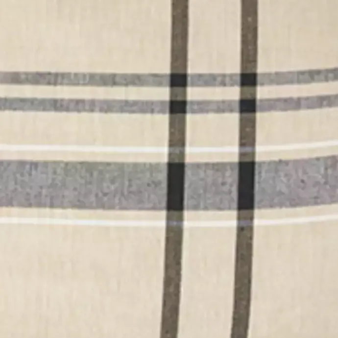 Kirklands Home French Stripe Napkins, Set of 6 Black