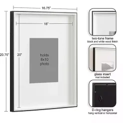 Kirklands Home Black Gibson 3-pc. Gallery Frame Set, 16x20 in.