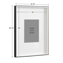Kirklands Home Black Gibson 3-pc. Gallery Frame Set, 16x20 in.