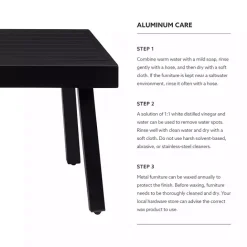 Hot Kirklands Home Holland Outdoor Coffee Table Black