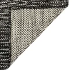 Outlet Kirklands Home Intertwine Indoor/Outdoor Runner Black