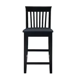 New Kirklands Home Jayden Craftsman Counter Stool Black