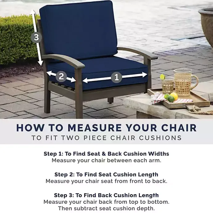 Discount Kirklands Home Leala Texture Outdoor Dining Chair Cushion Black