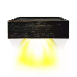 Outlet Kirklands Home Black LED Floating Shelf with Remote, 7 in.