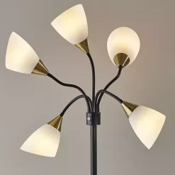 Online Kirklands Home Black 5-Light Adjustable Tree Floor Lamp