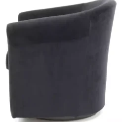 Best Kirklands Home Marley Swivel Accent Chair Black