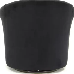 Best Kirklands Home Marley Swivel Accent Chair Black