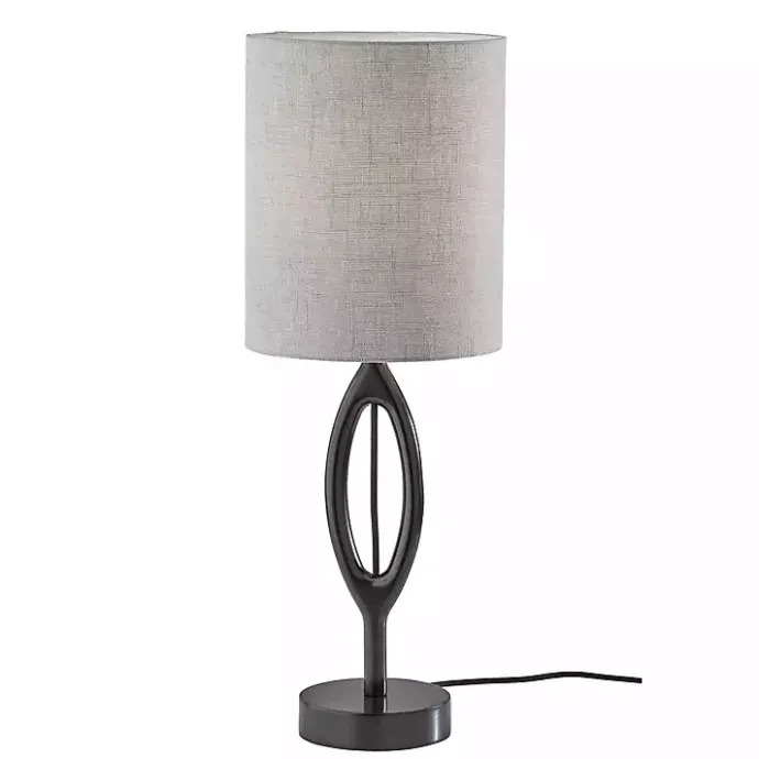 Hot Kirklands Home Black Mayfair Open Table Lamp Gray