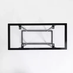Outlet Kirklands Home Metal and Glass Rectangular Accent Table Black