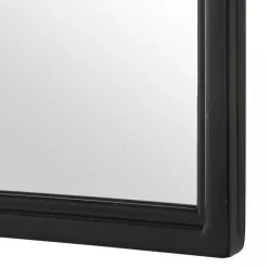 New Kirklands Home Black Metal Arch Frame Wall Mirror