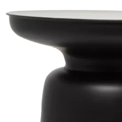 Hot Kirklands Home Metal Bell Shaped Accent Table Black