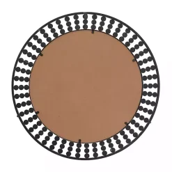 New Kirklands Home Metal Coen Bohemian Wall Mirror Black