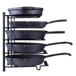 Sale Kirklands Home Metal Cookware Rack Black