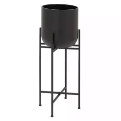 Outlet Kirklands Home Metal Dome Planter with Stand, 36 in. Black