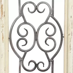 New Kirklands Home Black Metal Farmhouse Scroll Wall Plaque