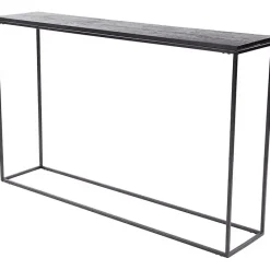 Hot Kirklands Home Metal Wire Frame Console Table Black