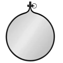 Discount Kirklands Home Metal Yitro Wall Mirror Black