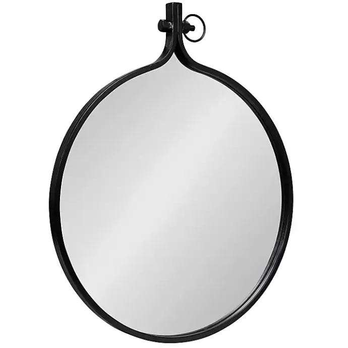 Discount Kirklands Home Metal Yitro Wall Mirror Black
