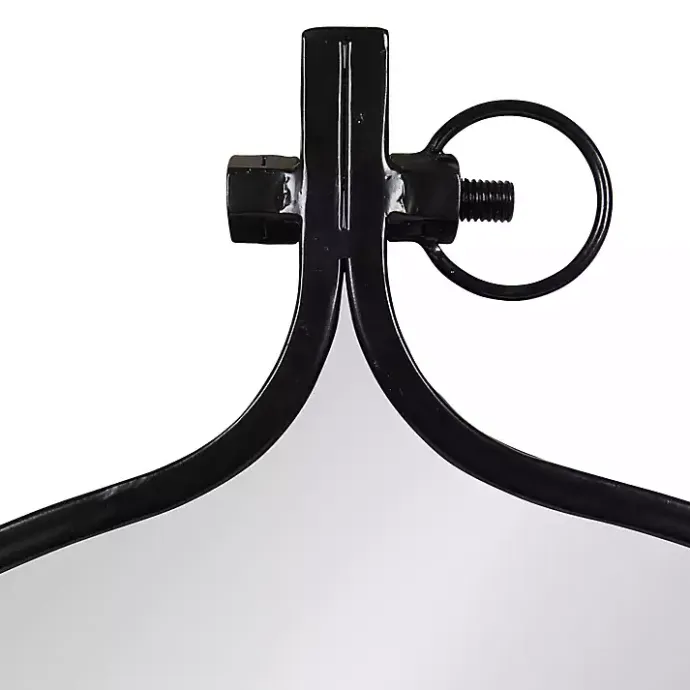 Discount Kirklands Home Metal Yitro Wall Mirror Black