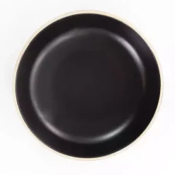 Online Kirklands Home Modern Stoneware 16-pc. Dinnerware Set Black