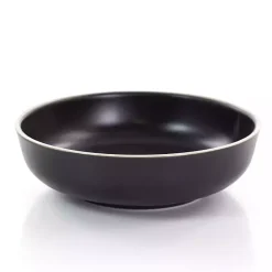 Online Kirklands Home Modern Stoneware 16-pc. Dinnerware Set Black