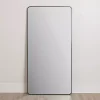 Hot Kirklands Home Black Nouveau Linear Leaner Mirror