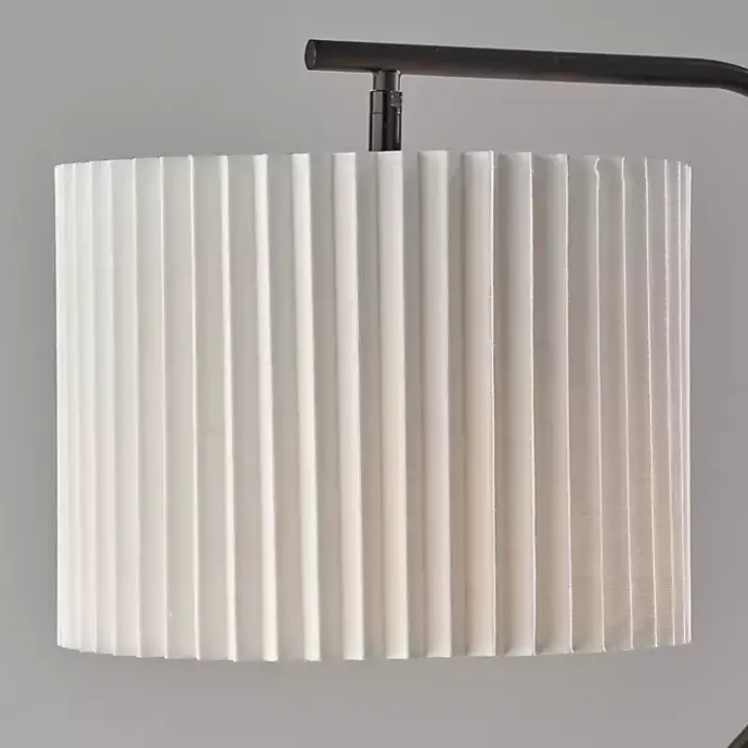 Clearance Kirklands Home Pleated Shade Floor Lamp Black