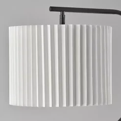 Clearance Kirklands Home Pleated Shade Floor Lamp Black