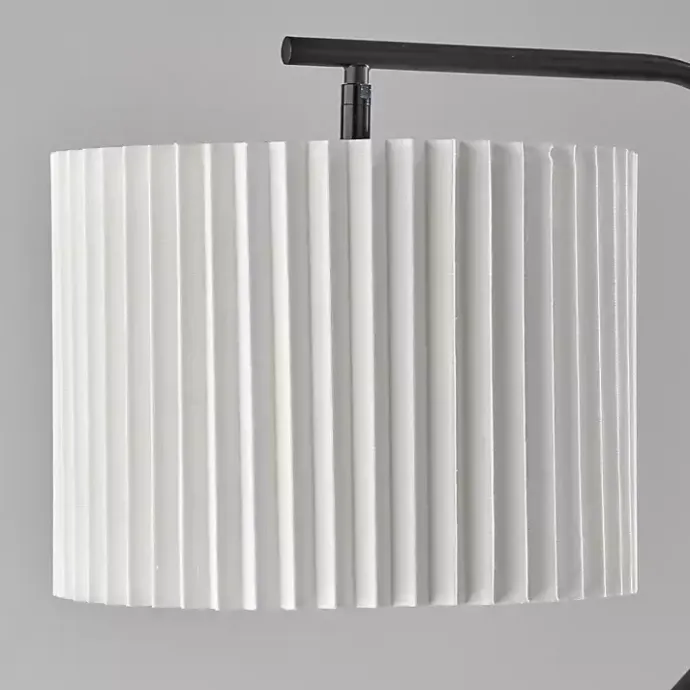 Clearance Kirklands Home Pleated Shade Floor Lamp Black