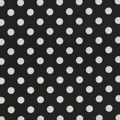 Outlet Kirklands Home Polka Dot Wicker Chair Cushions, Set of 2 Black