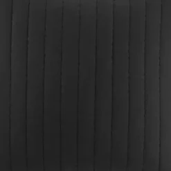 Sale Kirklands Home Quilted Euro Sham Black
