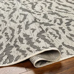 Online Kirklands Home Black Ravello Outdoor Rug, 6x9