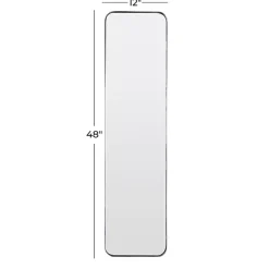 Sale Kirklands Home Rectangle Beveled Wall Mirror Black