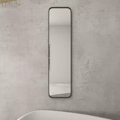 Sale Kirklands Home Rectangle Beveled Wall Mirror Black