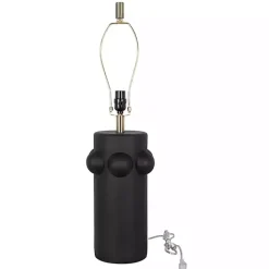 Kirklands Home Black Robust Table Lamps, Set of 2 White