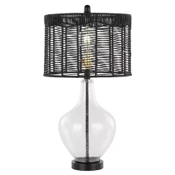 Outlet Kirklands Home Rope Jenny Table Lamps, Set of 2 Black