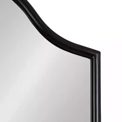 Discount Kirklands Home Scalloped Arch Fellows Wall Mirror Black